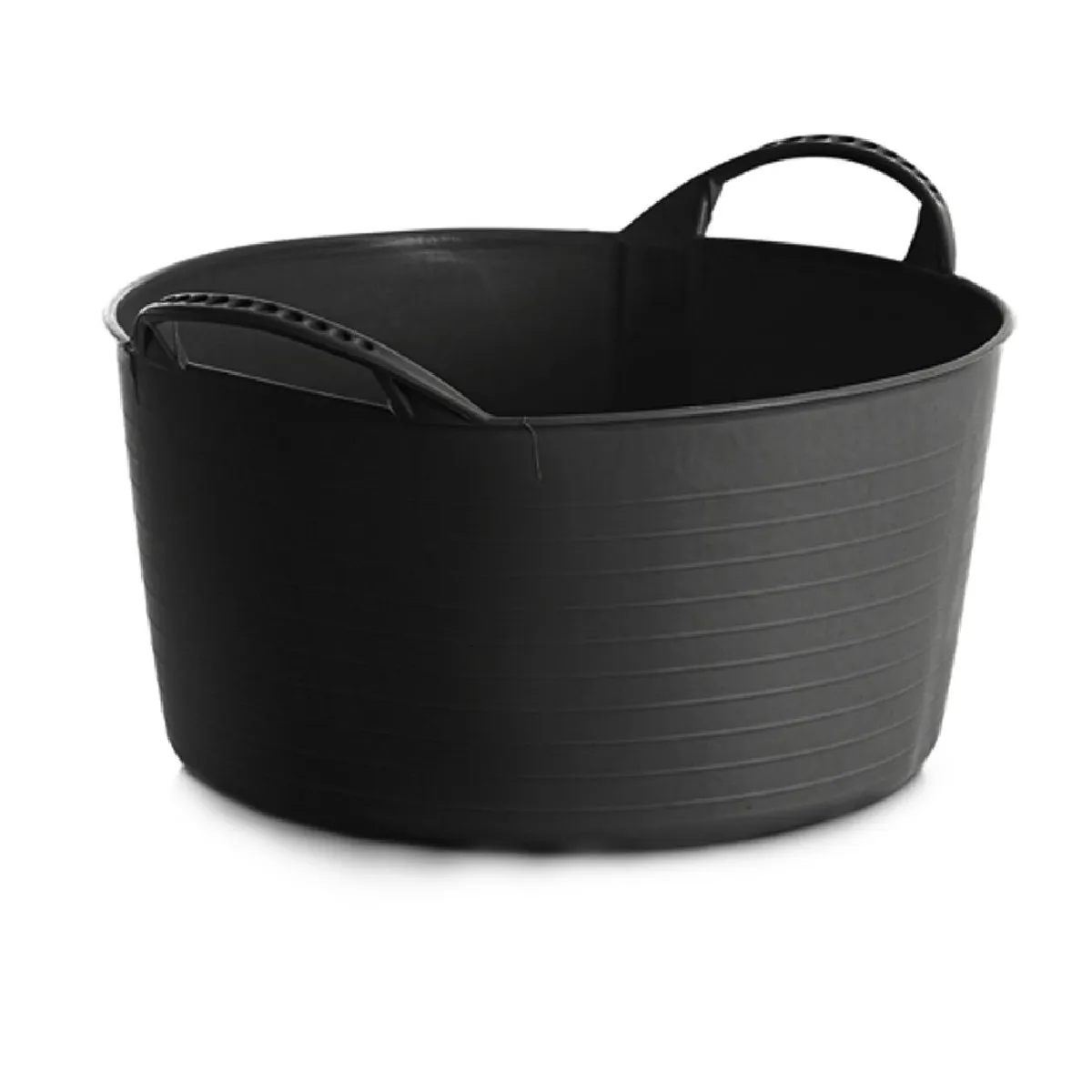 Тазик для лошади "Farmer" с двумя ручками, 22 л, резинопластик