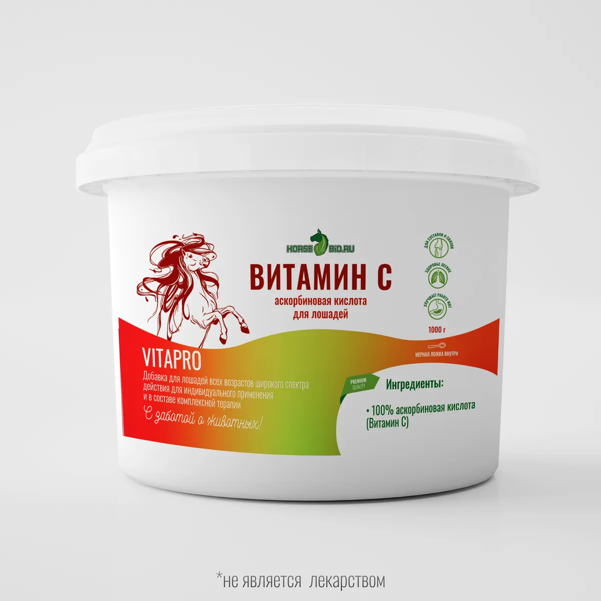 Витамин С VitaPro для лошадей 1000г