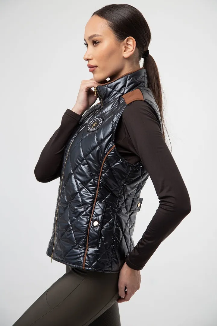 Жилетка для конного спорта, женская глянцевая