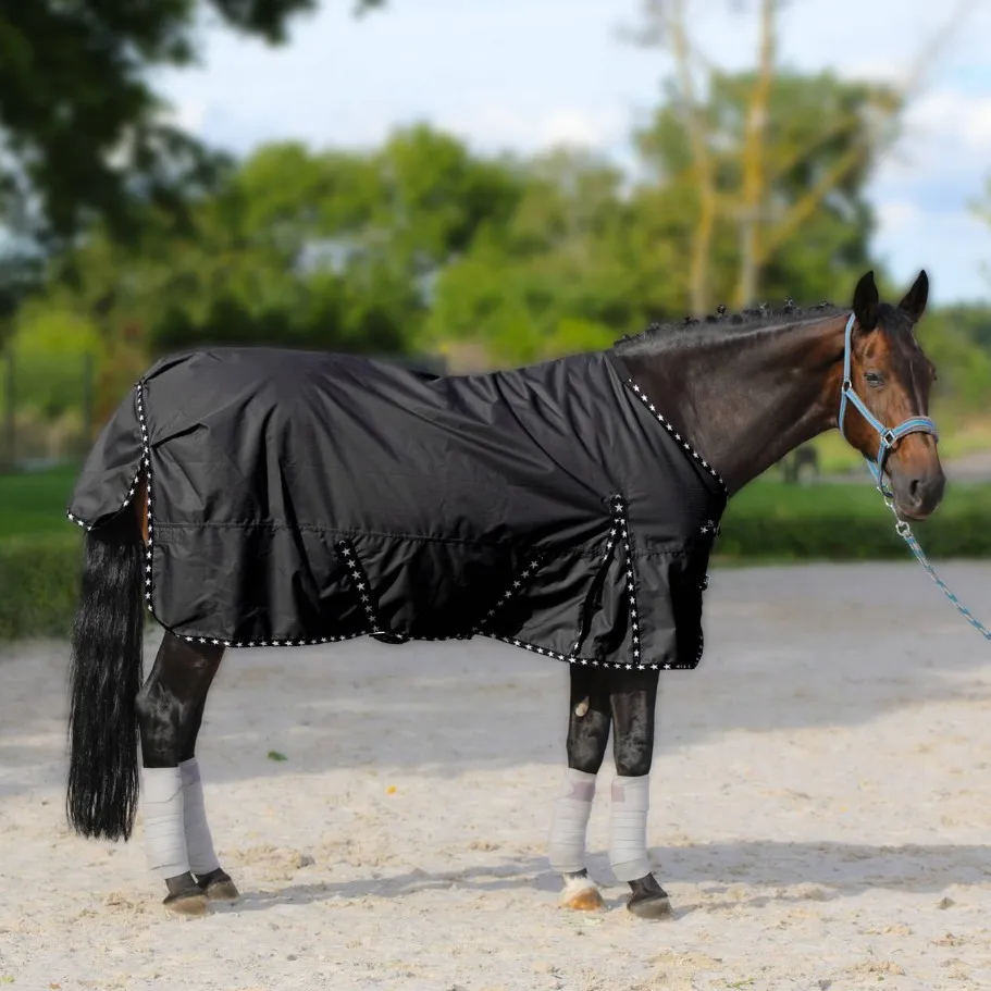 Попона York Rain Star зимняя/дождевая/200 гр черный 155 см