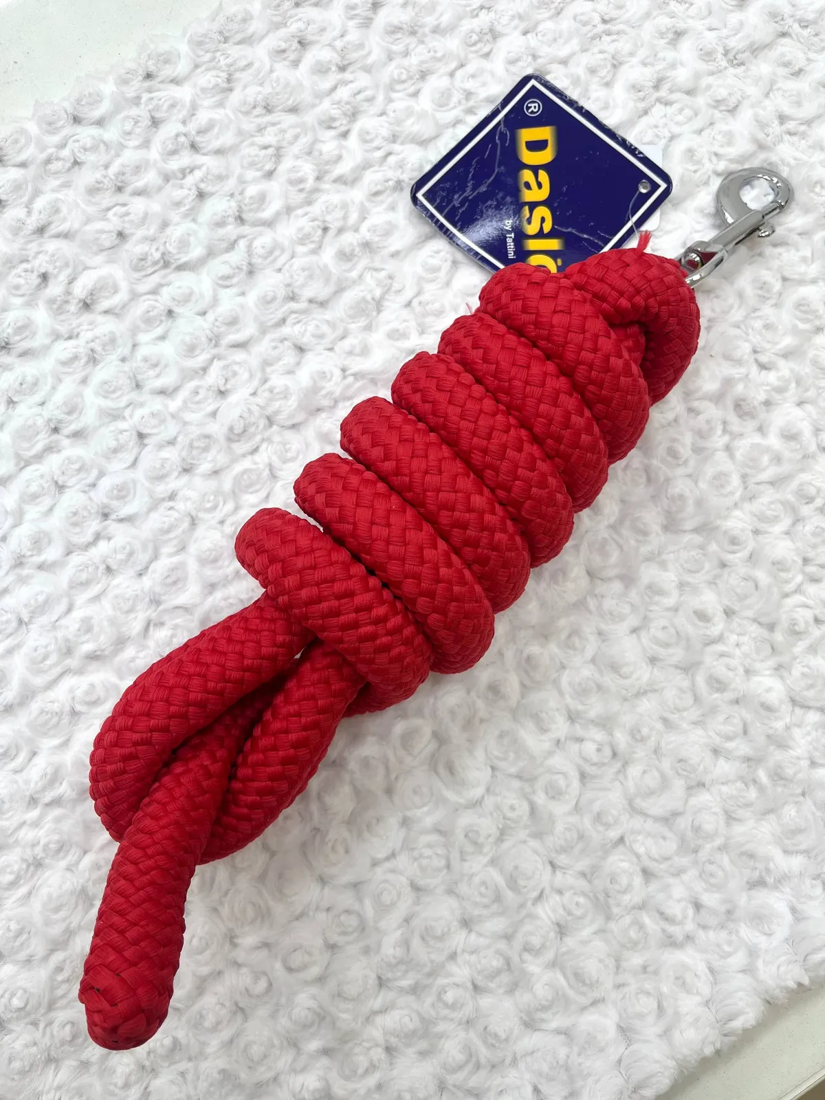 Чумбур мягкий Daslo ярко-красный