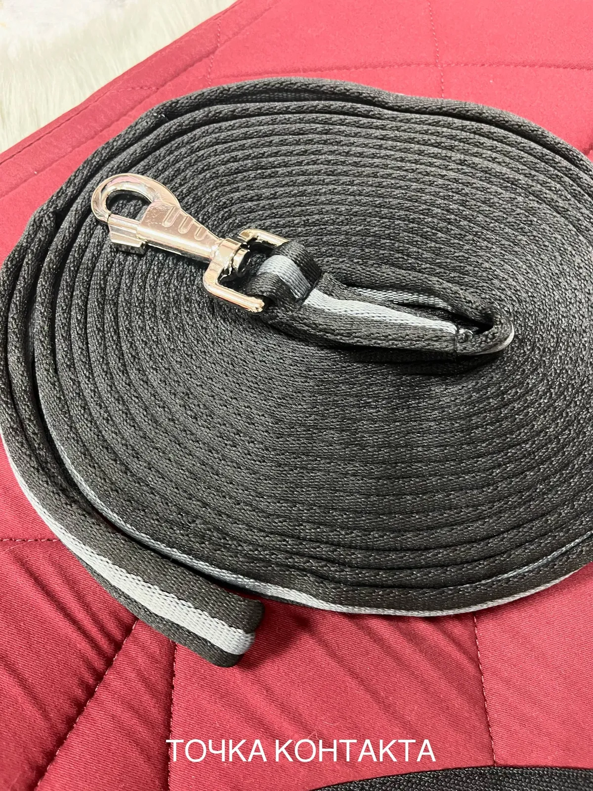 Корда мягкая нейлон (8 метров) черная