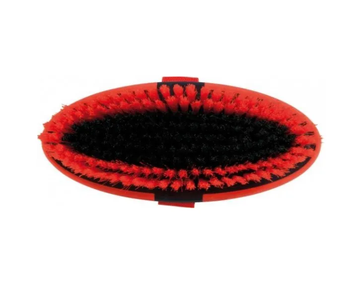 Щетка York Axel мягкая с синтетической щетиной сине-красная