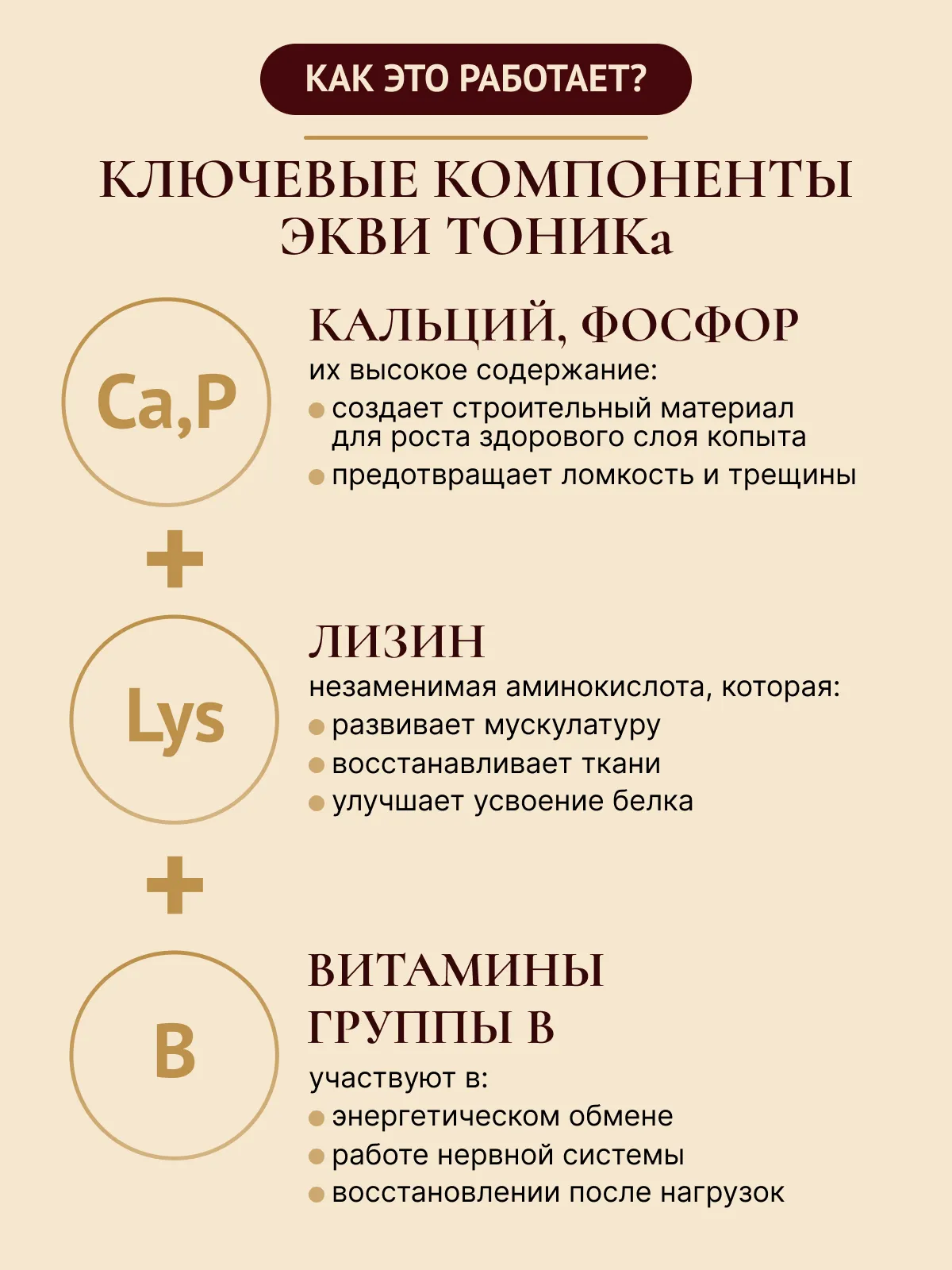 Комплексная подкормка для лошадей "ЭКВИ-ТОНИК"