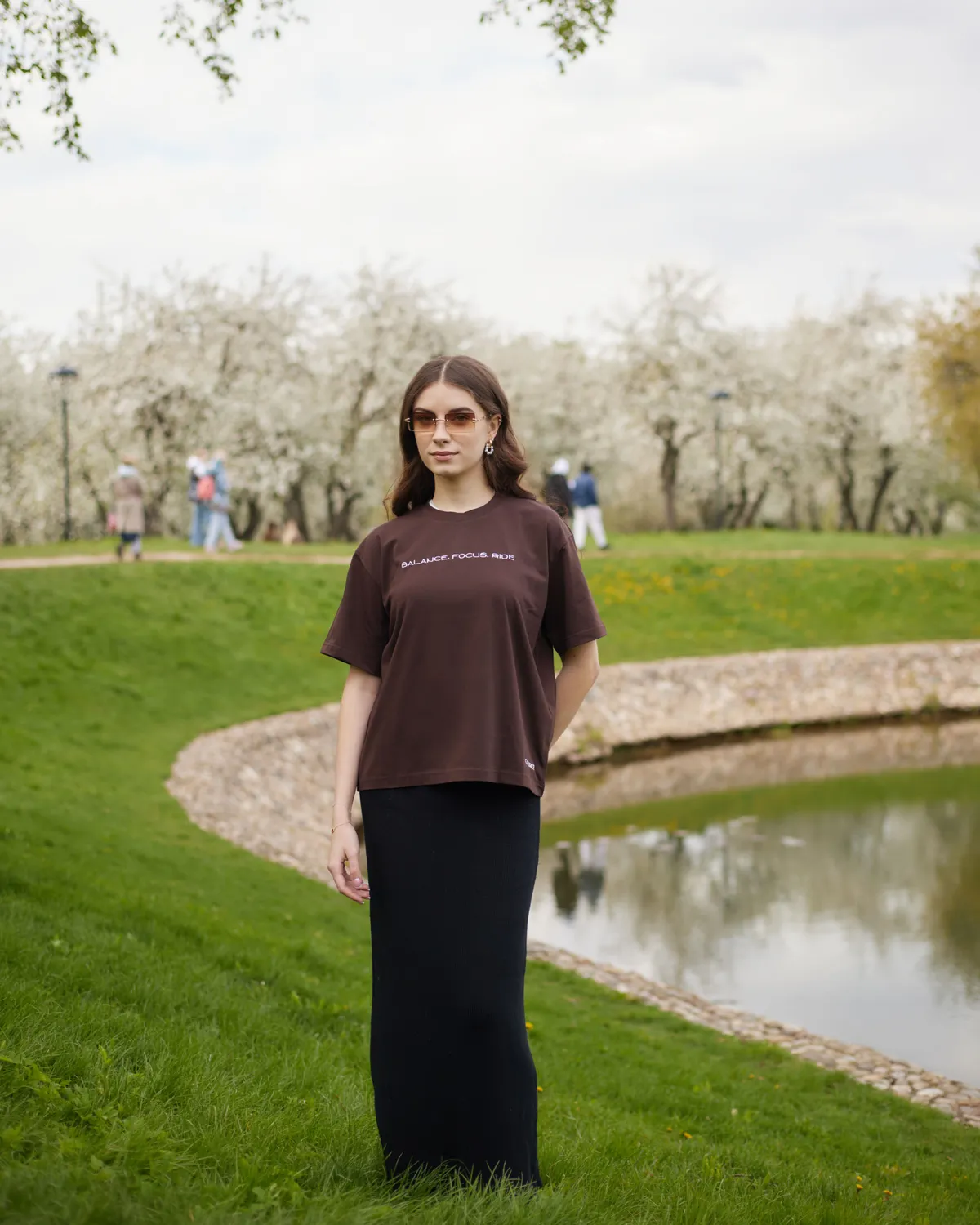 Футболка шоколадная Balance.Focus.Ride