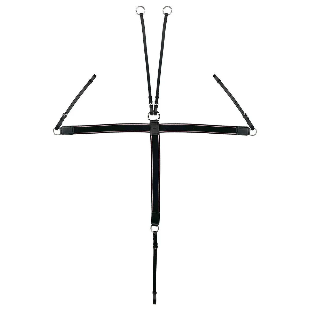 Мартингал с подперсьем York Joe черный Full