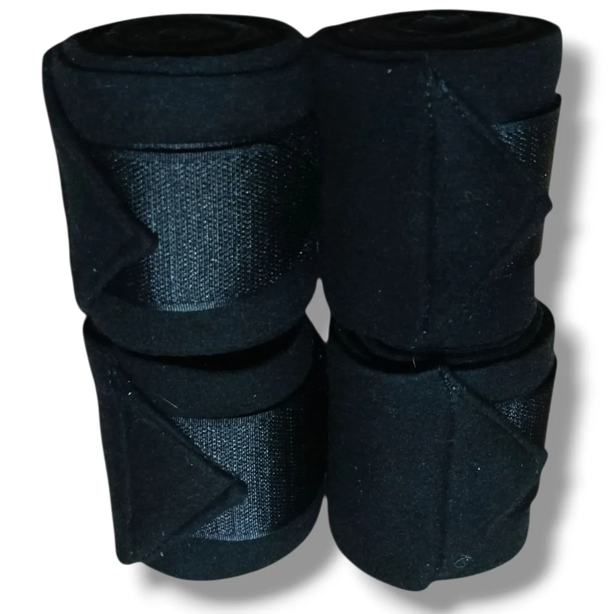 Бинты флисовые для пони (черные 8см*1,5м)