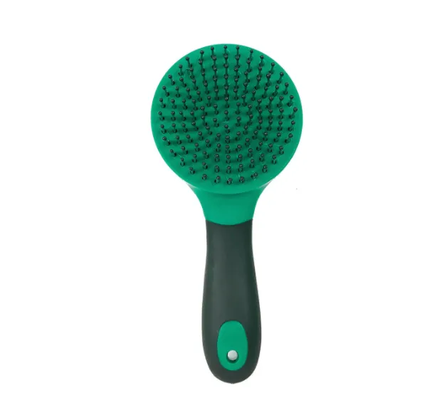 Щетка York Nox для гривы и хвоста черно-зелёная