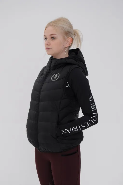 Жилетка для конного спорта ALIBI, женская, утеплённая