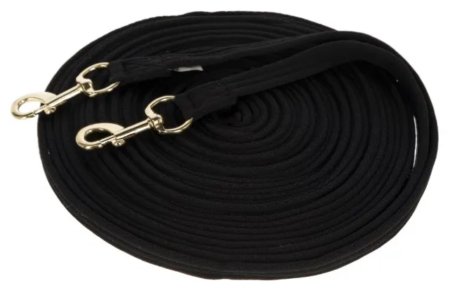 Вожжи нейлоновые 17 метров (черный)