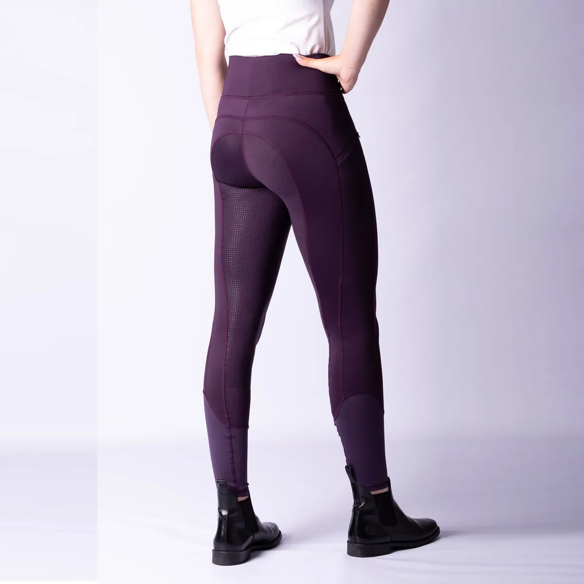 Бриджи-леггинсы HORSE HARRY'S HORSE FW'21 HURLEY II (Фиолетовый, 38)