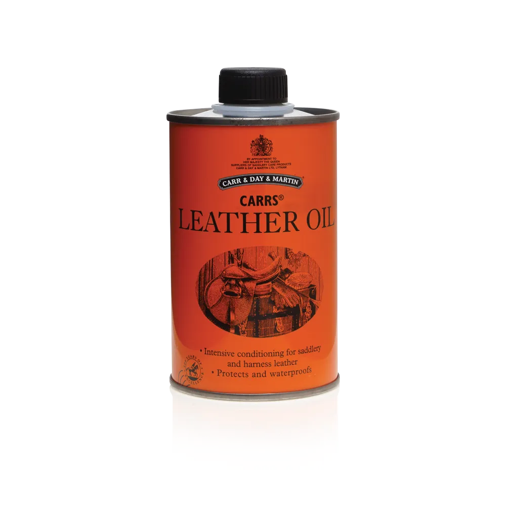 Водоотталкивающее масло для кожи и амуниции Carrs Leather Oil, Carr&Day&Martin 300 мл.