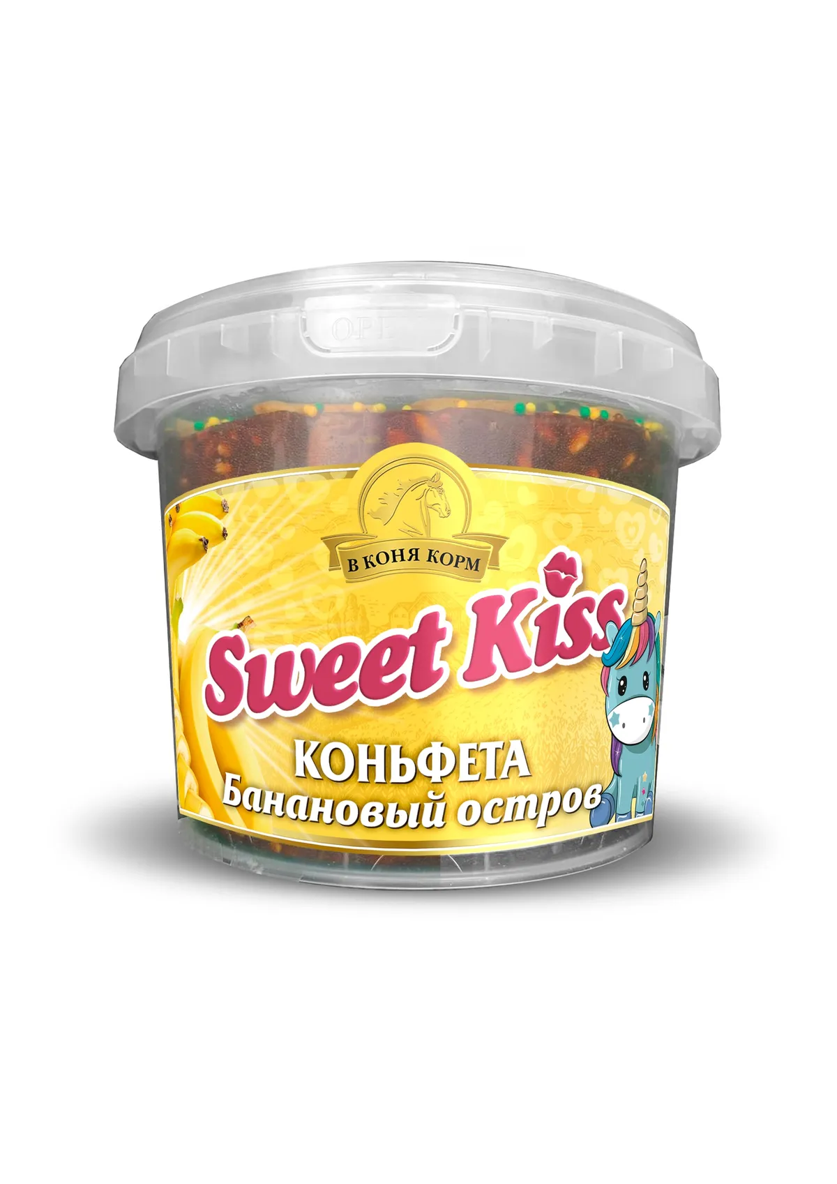 КОНЬФЕТА SWEET KISS Банановый остров 900 г