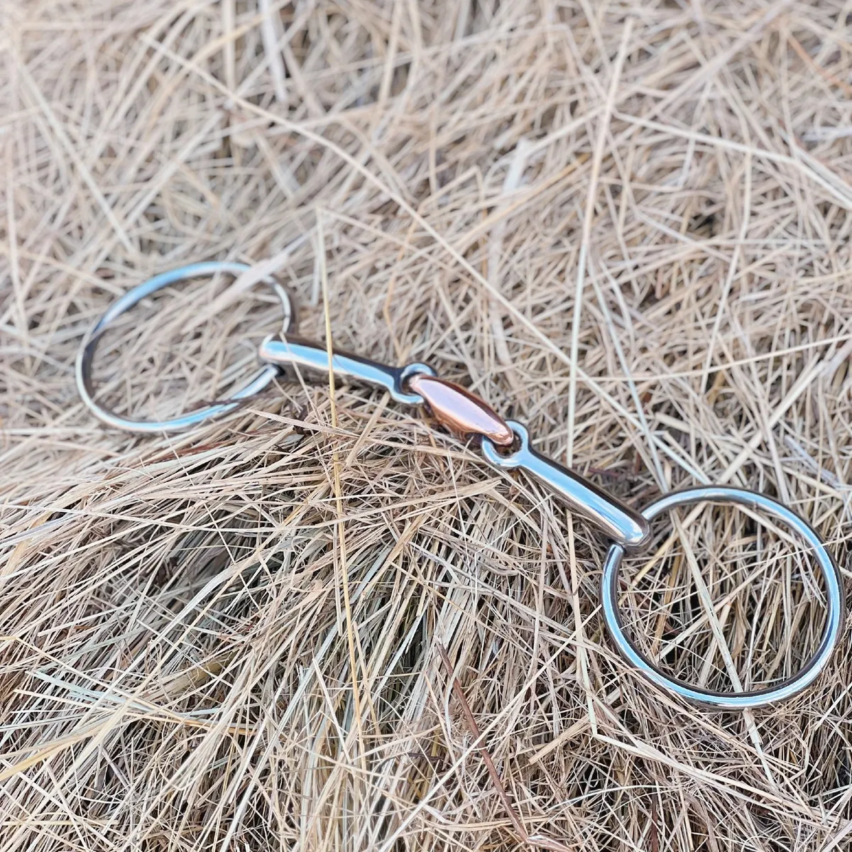 Трензель восьмерка с медным сочленением 12,5 см