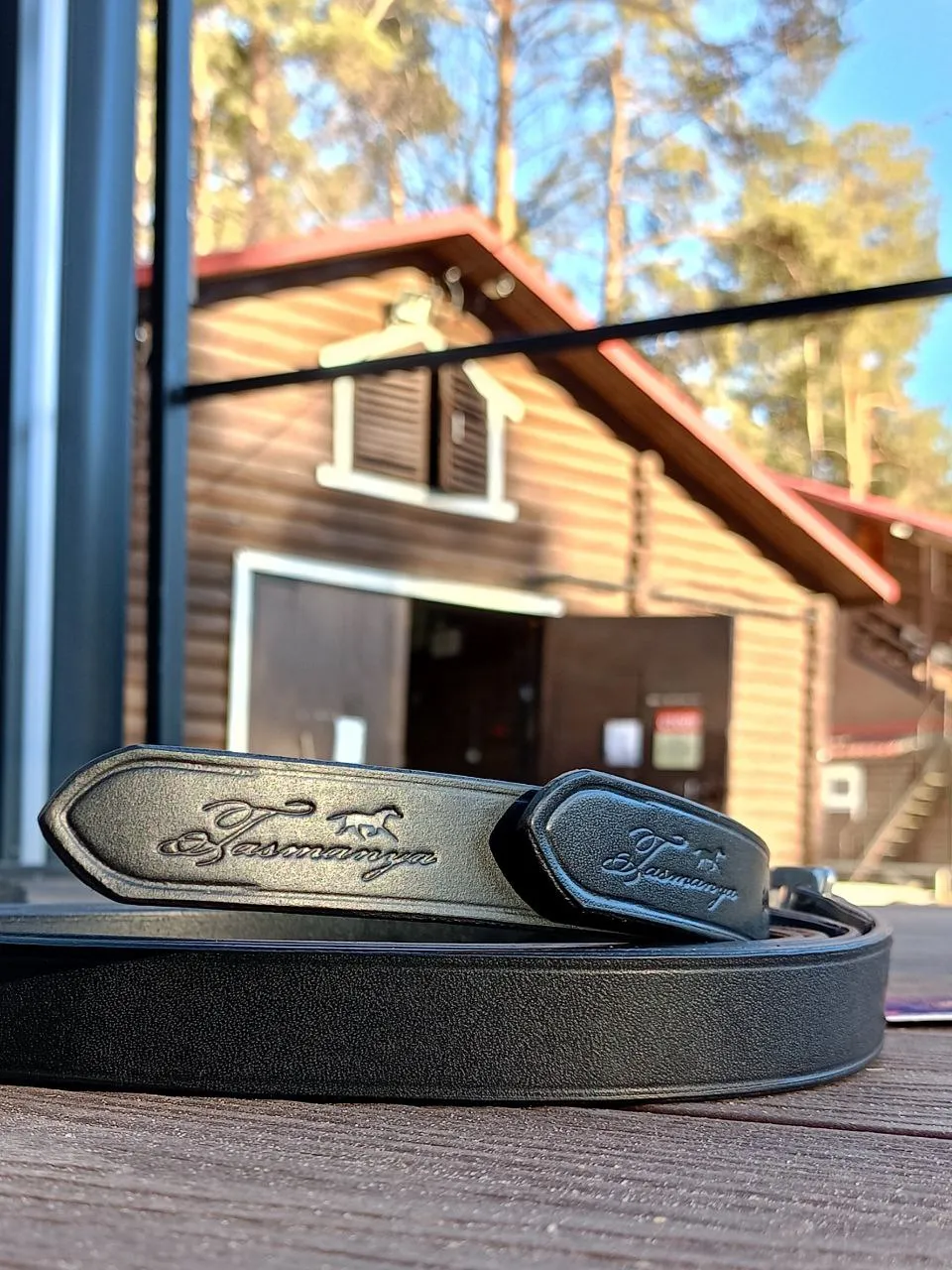 Путлища Tasmanya, кожа, 160 см