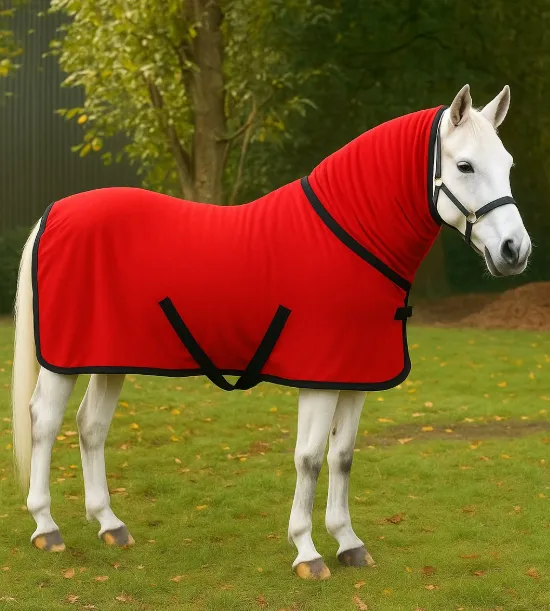 Флисовая попона с капором Igny.