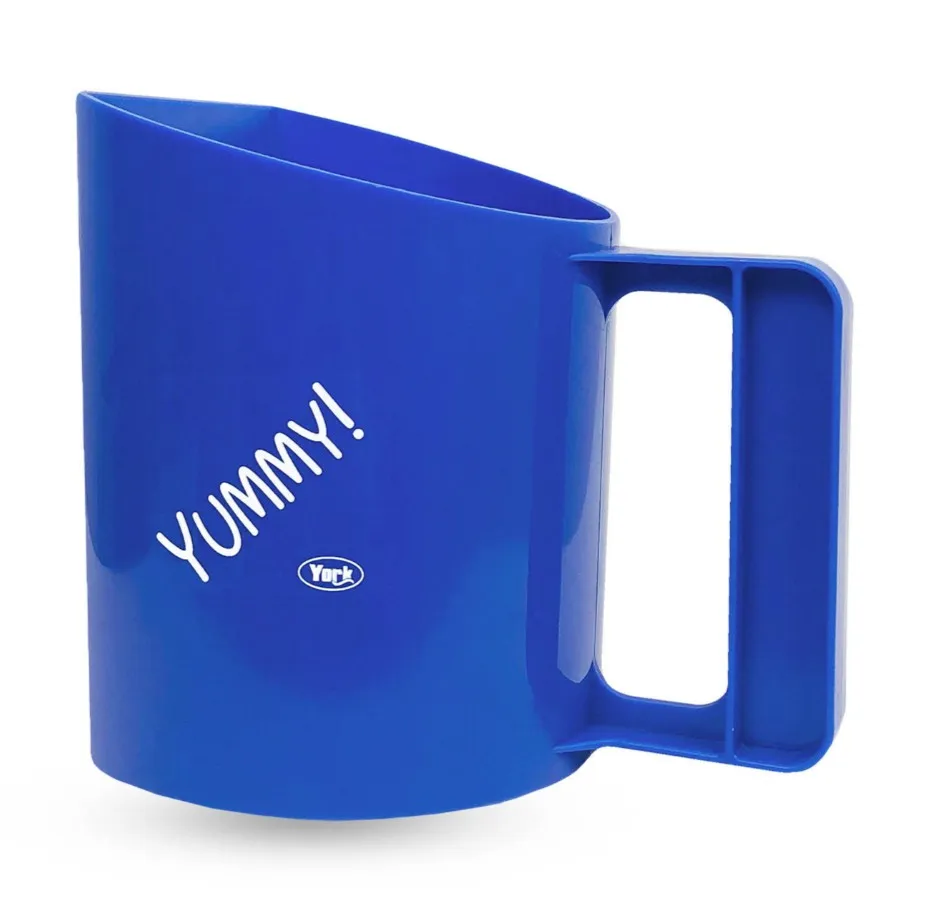 Совок мерный для раздачи корма York Yummy голубой