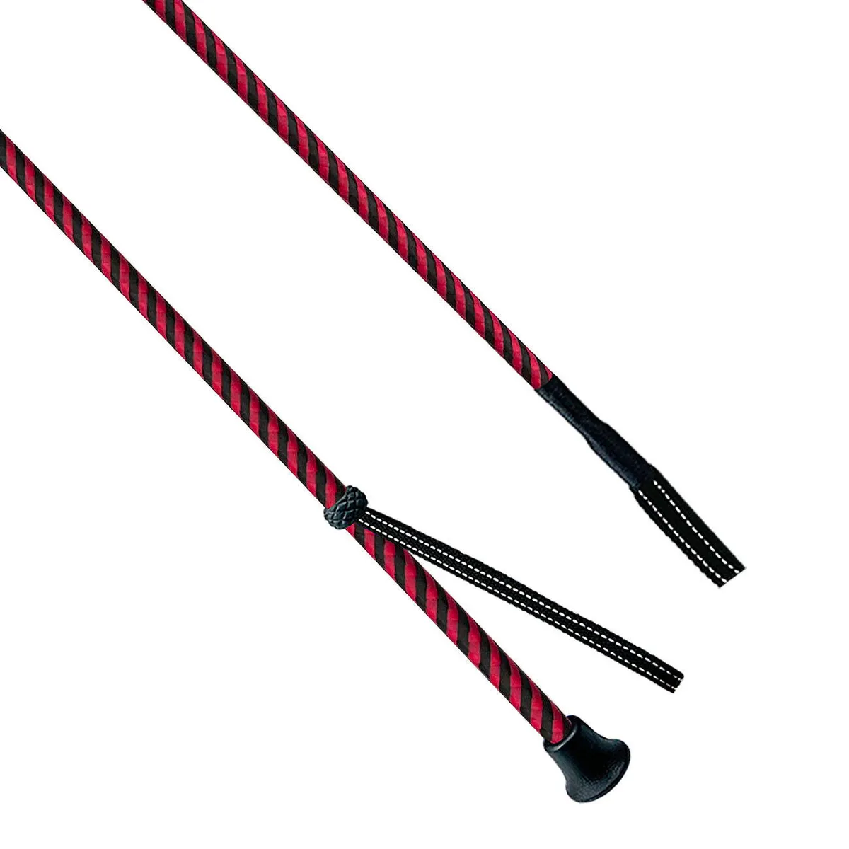 Хлыст York Basic конкурный красно-черный 65 см