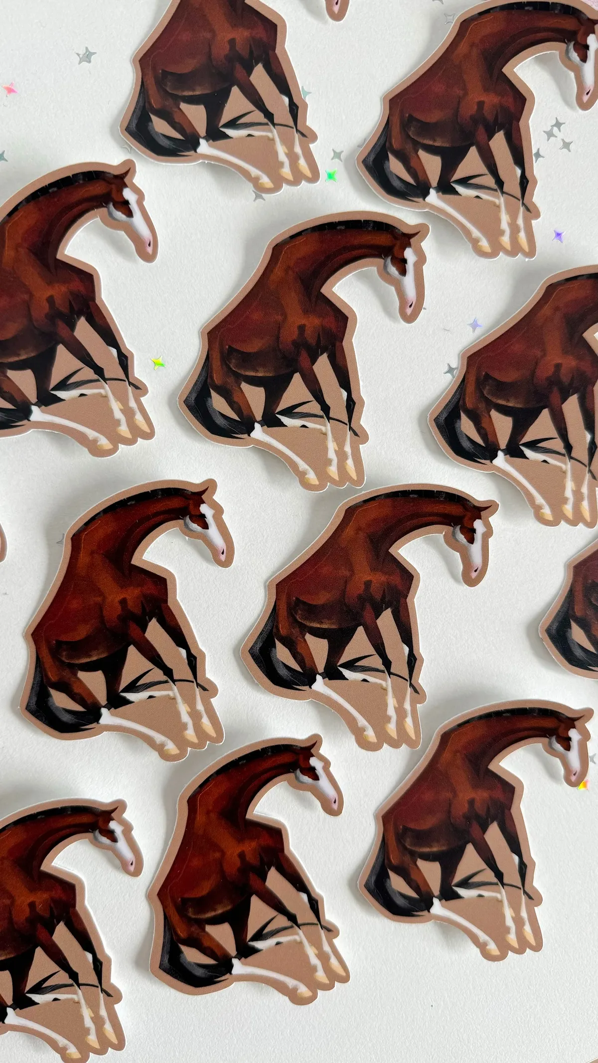  Соло-стикер browny