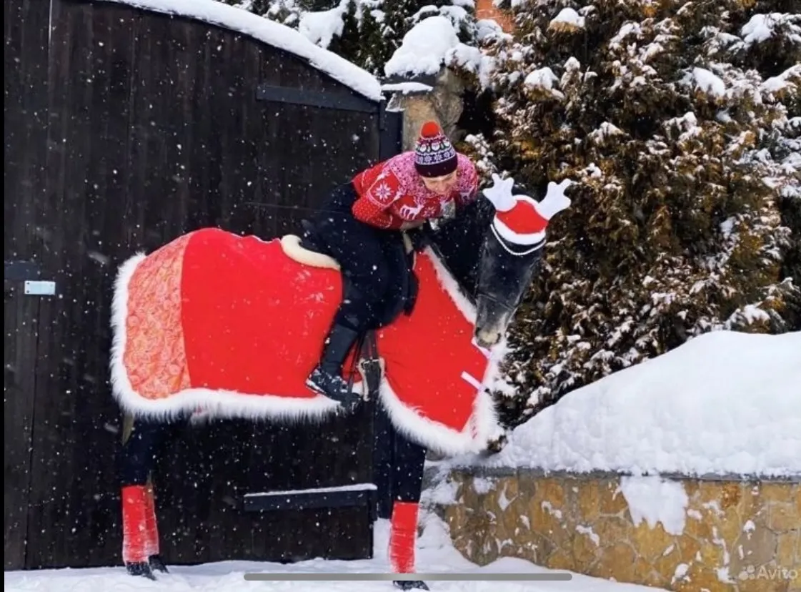 Ушки новогодние Олень