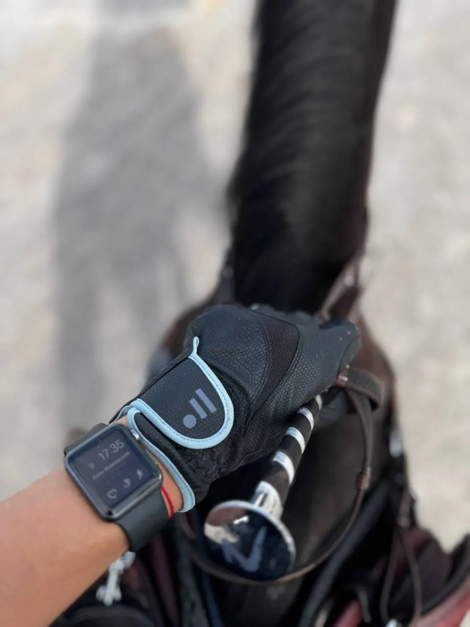 Перчатки HorseFactor белые