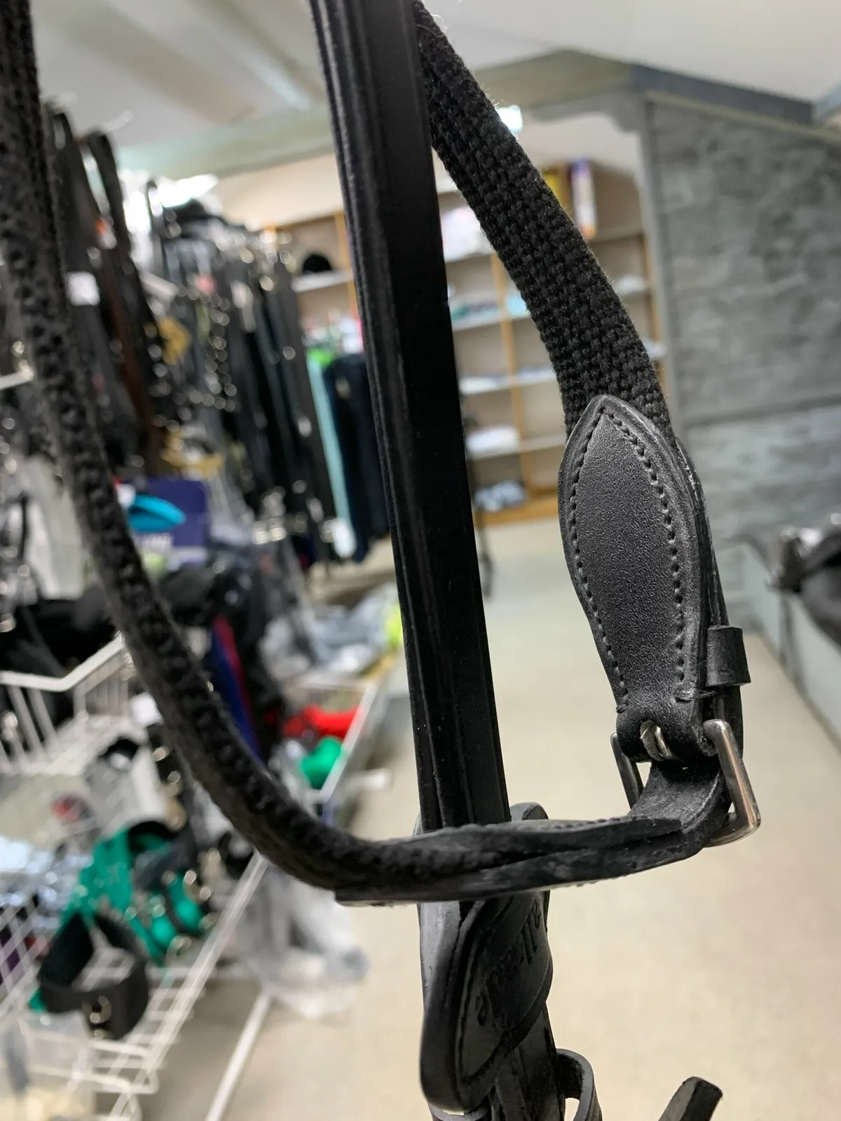 Оголовье трензельное c подложкой для пони