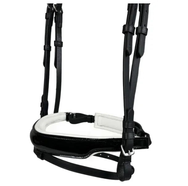 Уздечка York Alesja черно-белая Cob