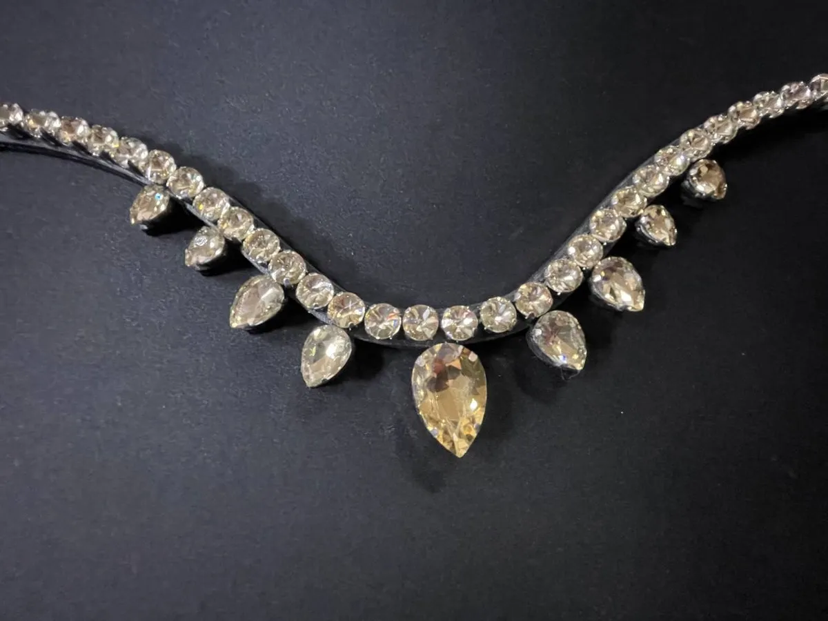 Налобник 👑 Crystal Diadem  (light cofe)