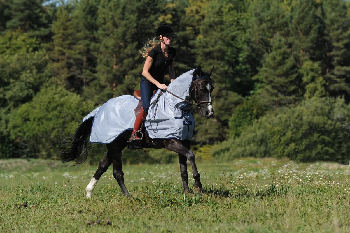 Попона-сетка рабочая Bucas Buzz-Off Riding (125)