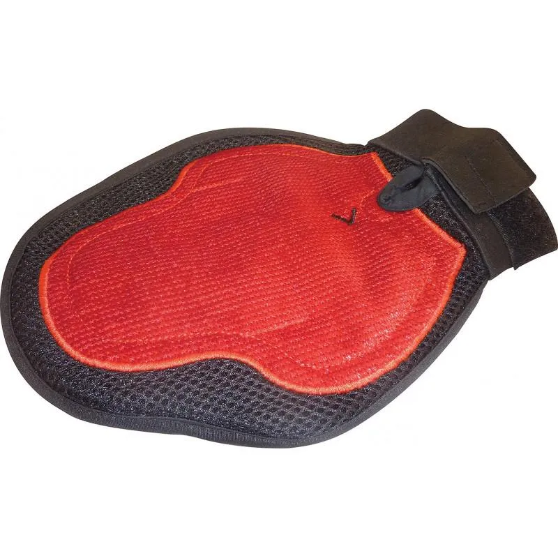 Перчатка-варежка для чистки лошади, двусторонняя, Ekkia