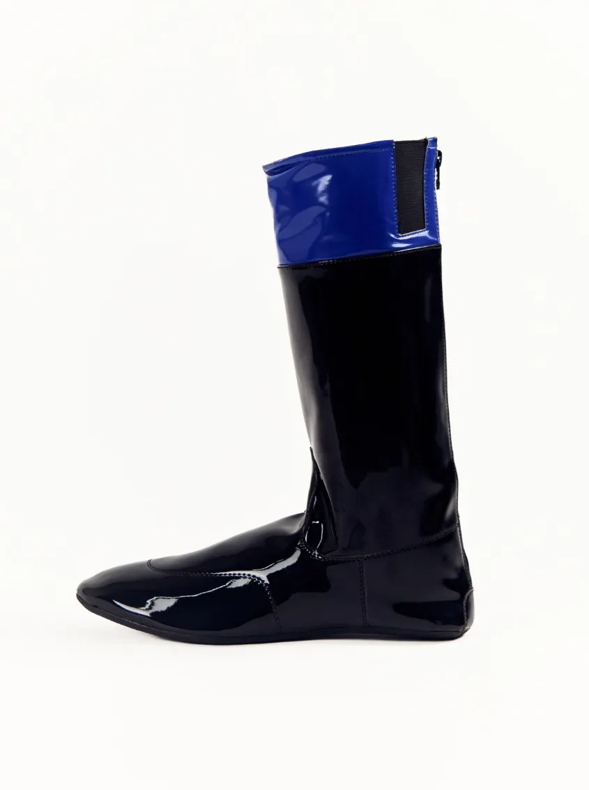 Жокейские сапоги  синтетические лакированные  HorsePlanet