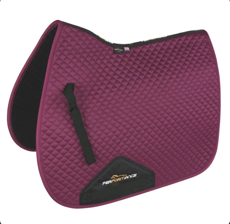 SHIRES ARMA Вальтрап для лошади, 17''-18'', сливовый