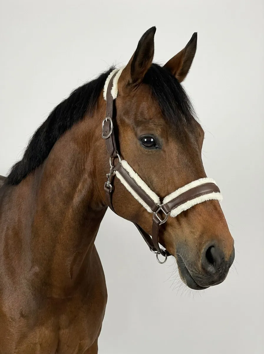 Кожаный недоуздок Роял HorsePlanet