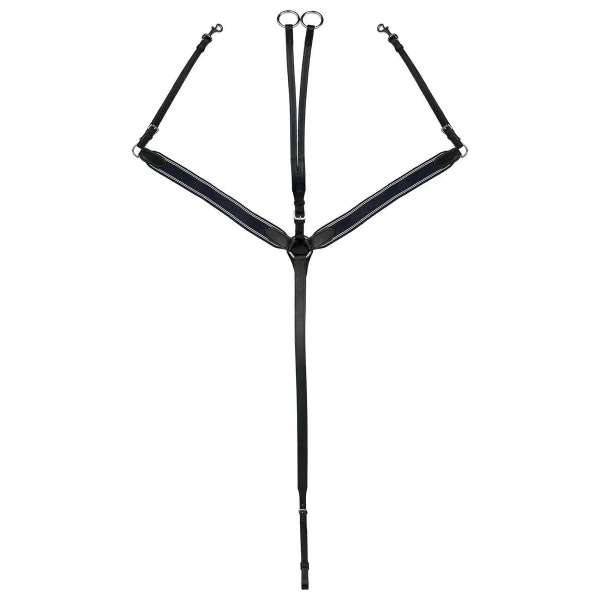 Мартингал с подперсьем York Nicky черный Full