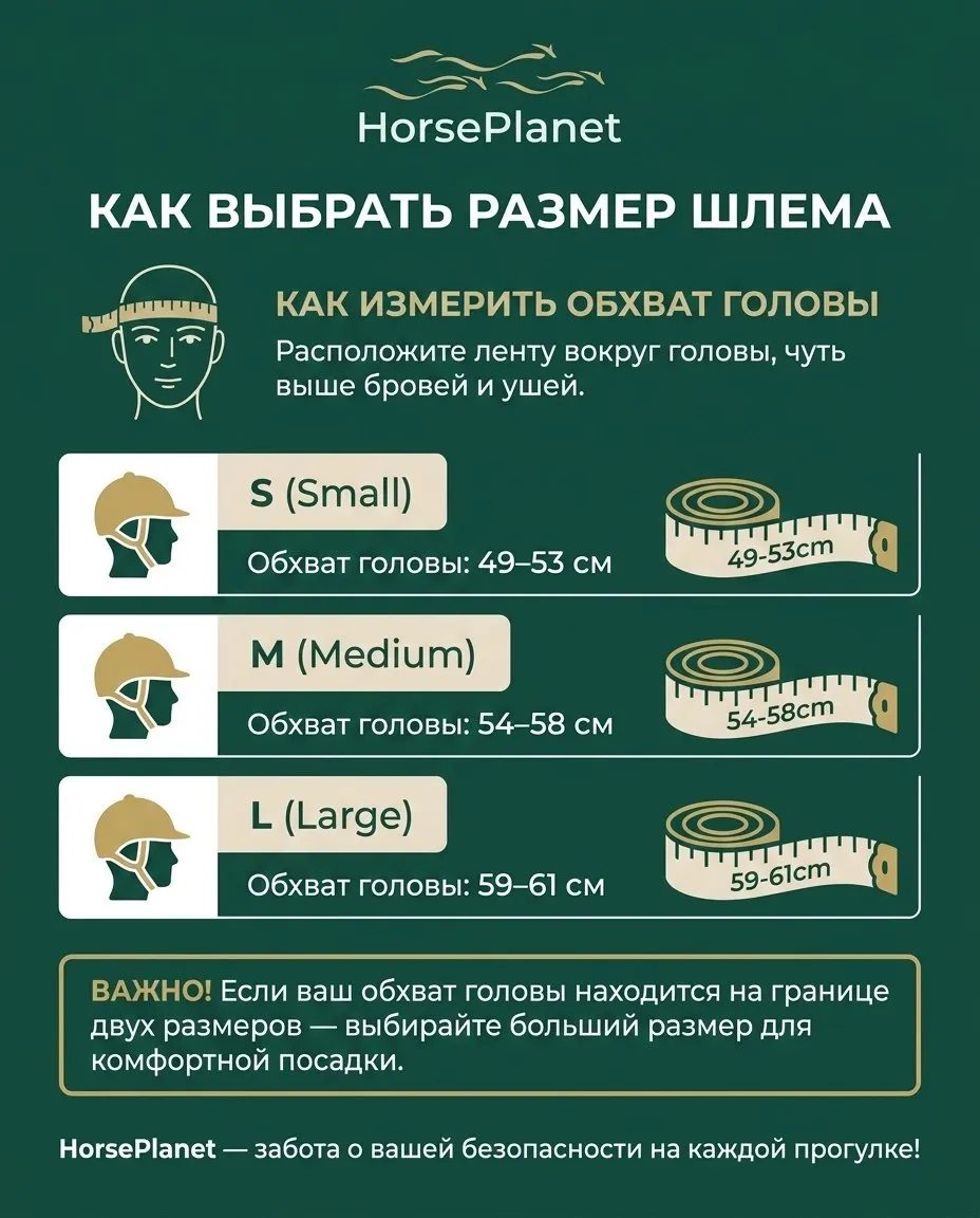 Шлем для верховой езды Вивер HorsePlanet