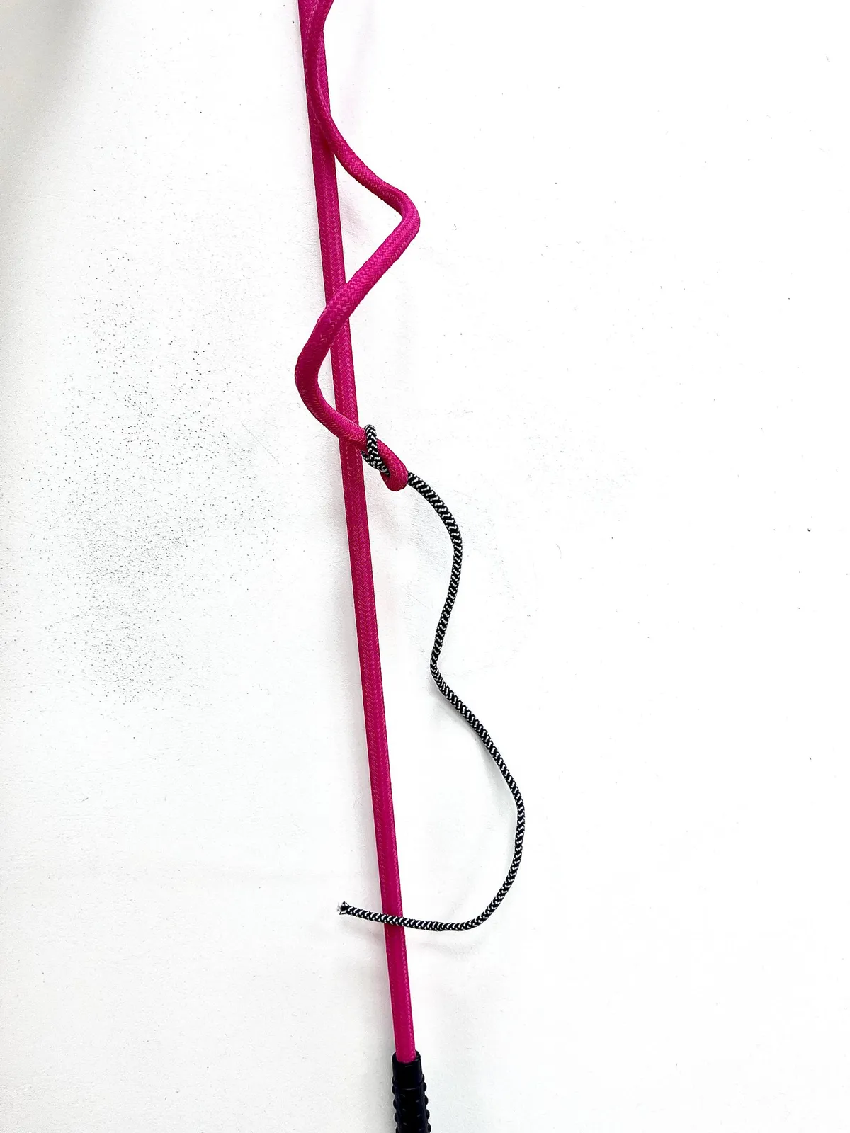 Бич/шамбарьер складной розовый 180 см