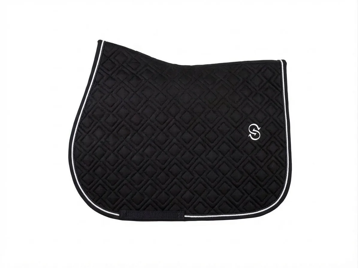 Вальтрап конкурный для конного спорта, ОколоКони, коллекция "Рабочий", цвет черный