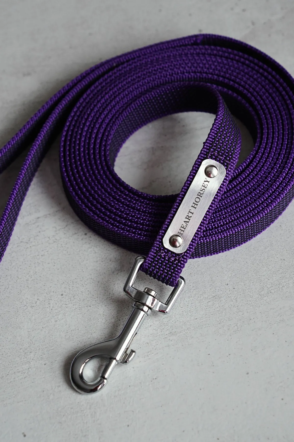 Корда "DEEP PURPLE" с серебряным карабином 6м