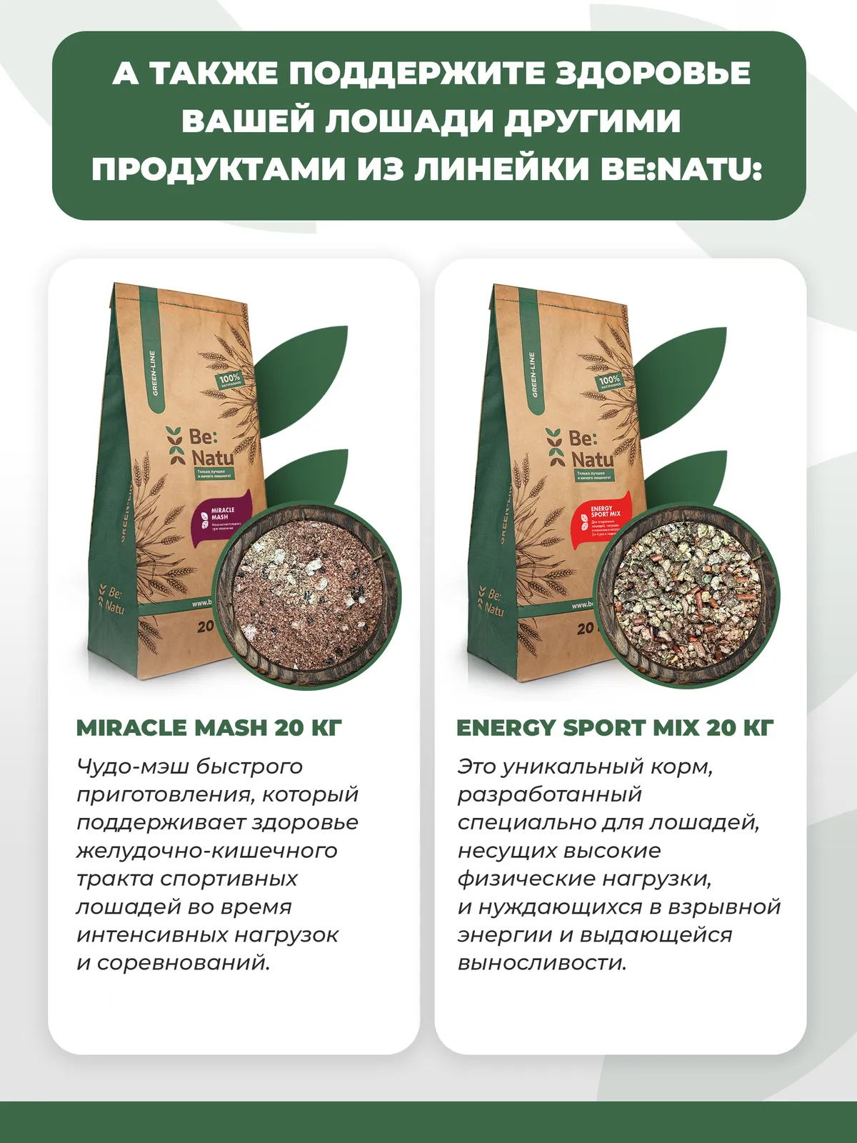 Be:Natu Regular mix 1 кг