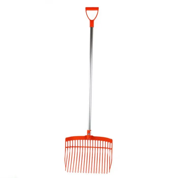 Вилы поликарбонат с ручкой Vplast Sweden, оранжевые