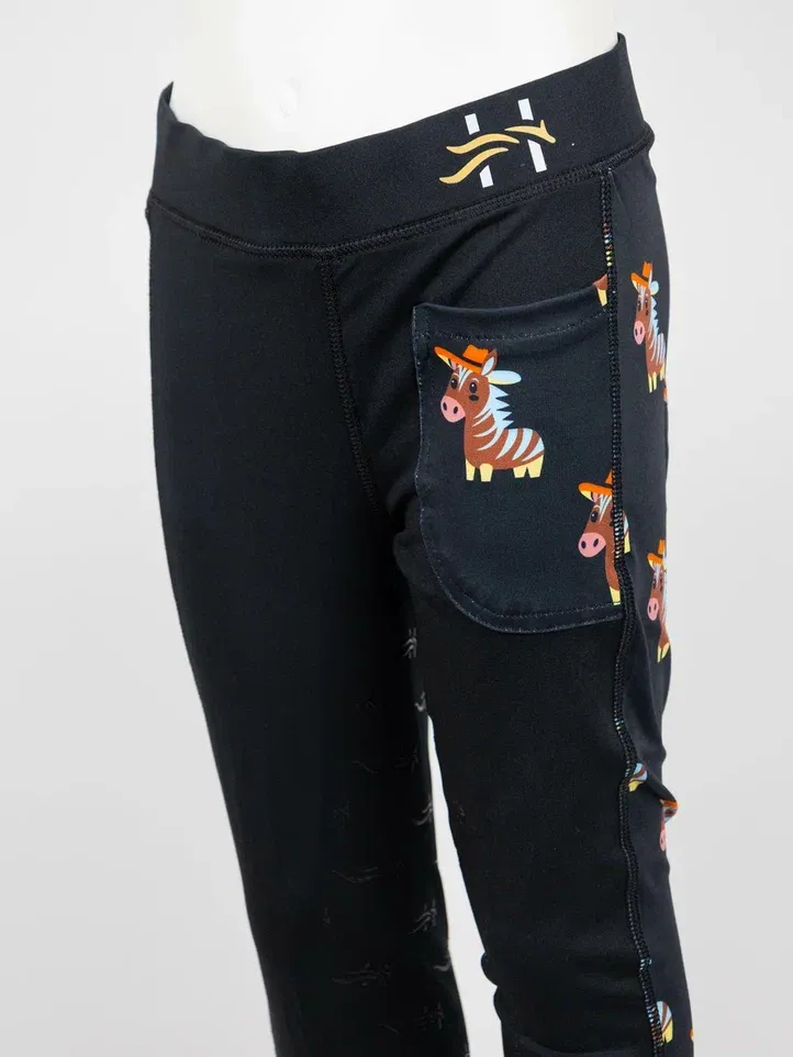  Детские леггинсы для верховой езды Happy