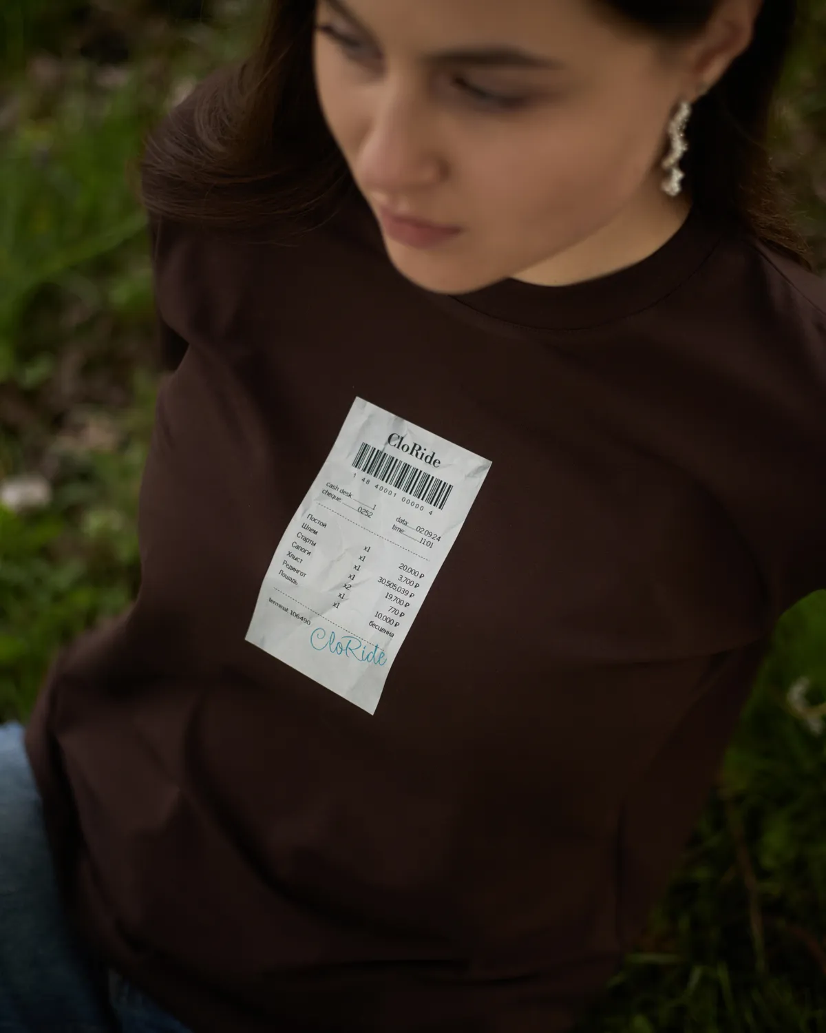 Футболка "CHECK" (черный, xs)