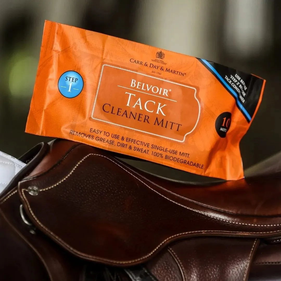 Очищающие рукавицы для амуниции, биоразлагаемые BELVOIR, 10 шт. упк.