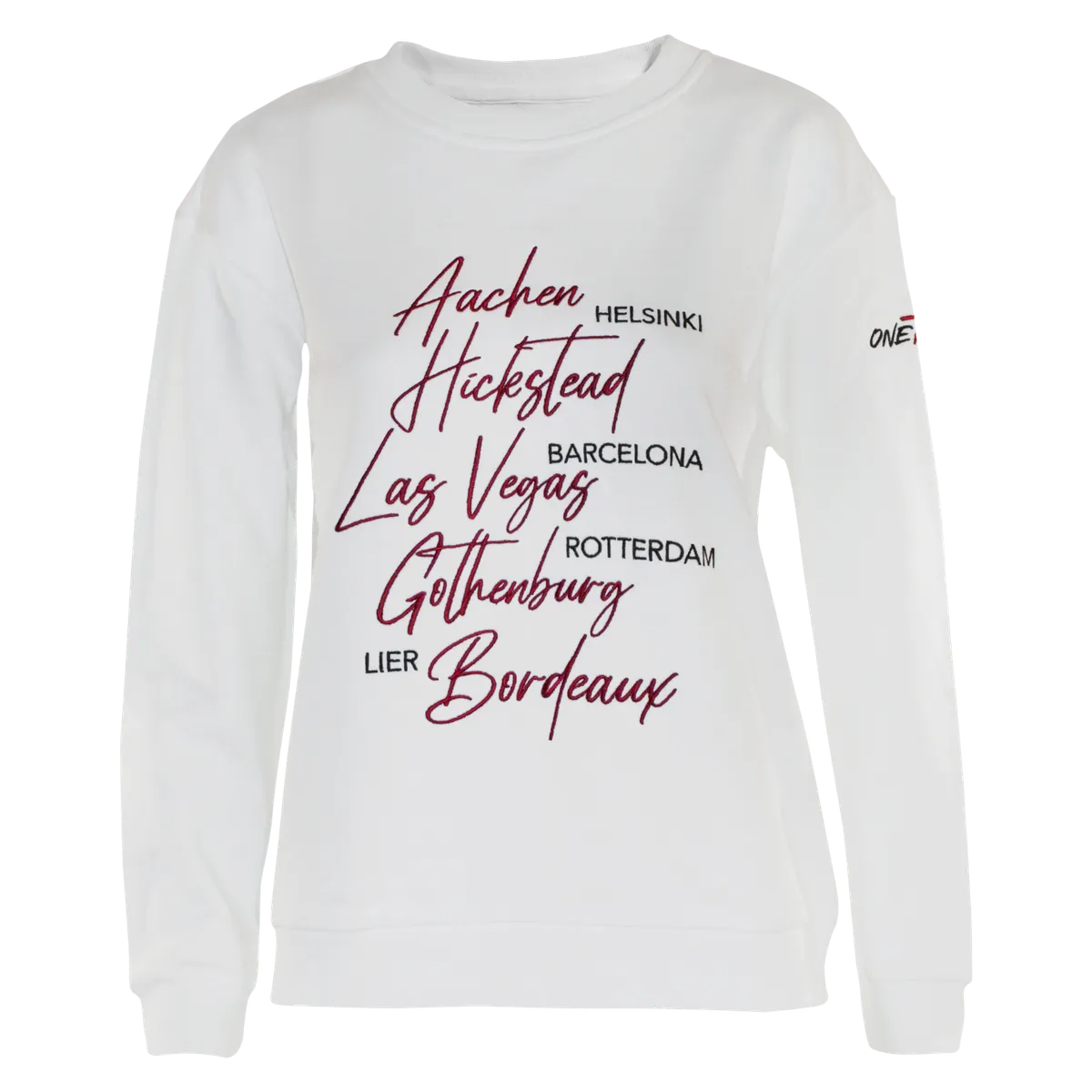 Свитшот Cities. White. Woman-L