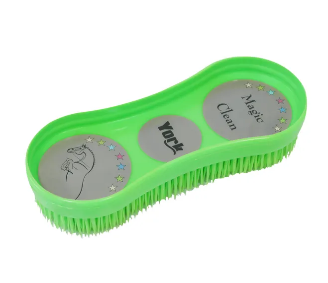 Щетка York Magic Clean с пластиковой щетиной зеленая