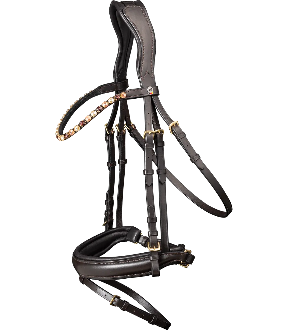 Оголовье X-Line Goldheart