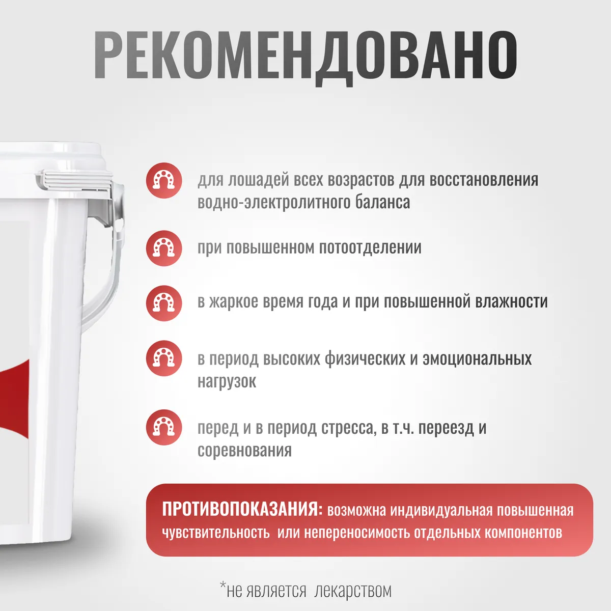 Электролит EnergyPro для лошадей 