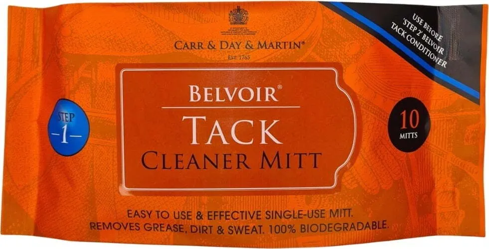 Очищающие рукавицы для амуниции, биоразлагаемые BELVOIR, 10 шт. упк.