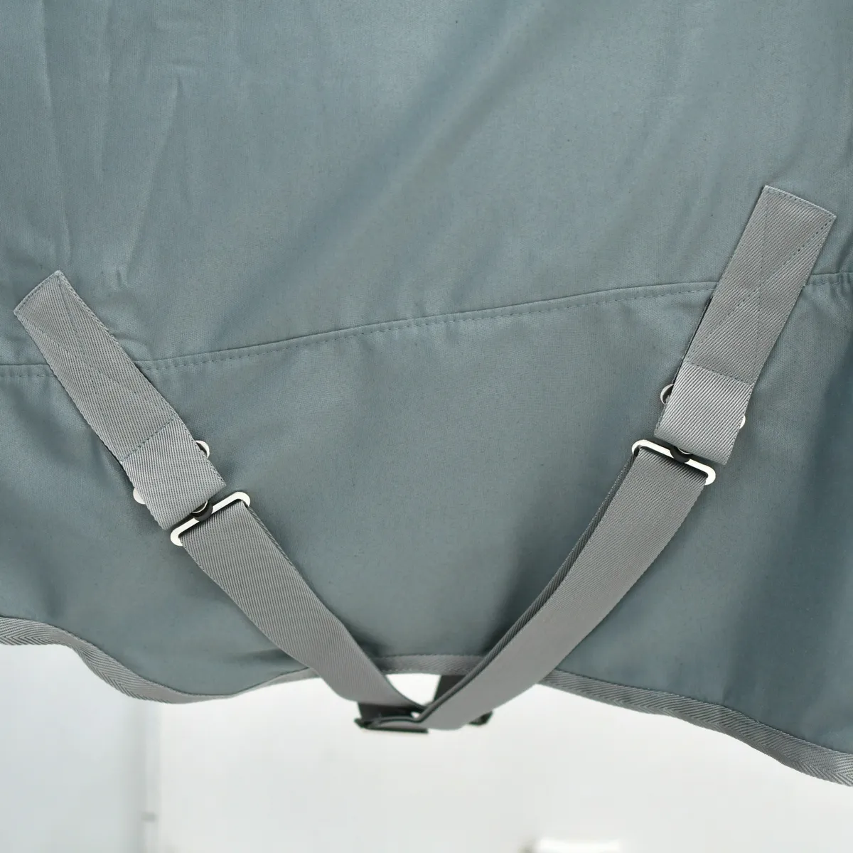 Попона денниковая FLEECE-LINED на флисе, серый