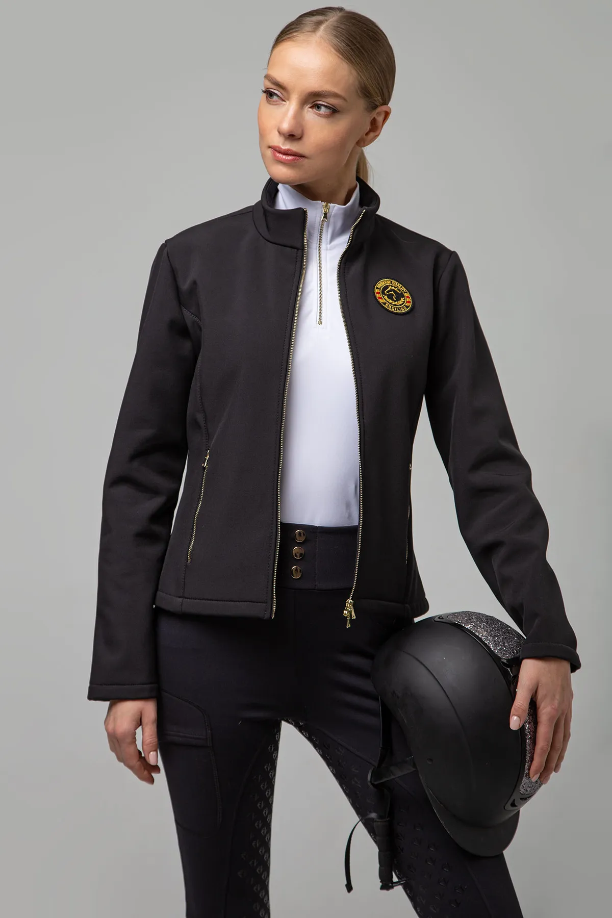 Куртка для верховой езды CLASSIC BLACK